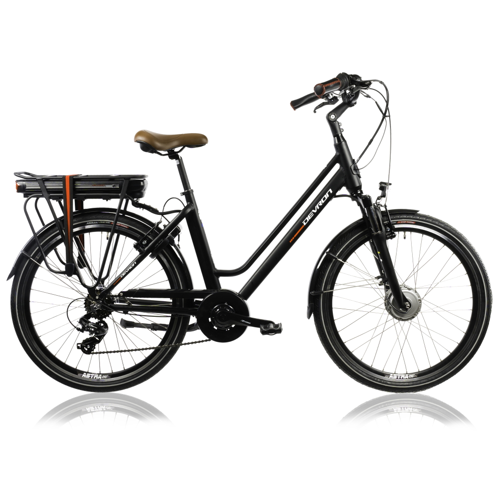 City-E-Bike Devron 26120 26" - model 2022 schwarz 18" (165-180 cm)