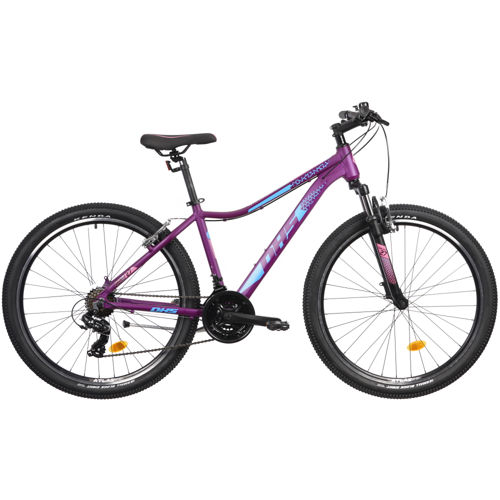 Damen Mountainbike DHS Terrana 2722 27,5" - Modell 2022 Violett 18" (174-186 cm)