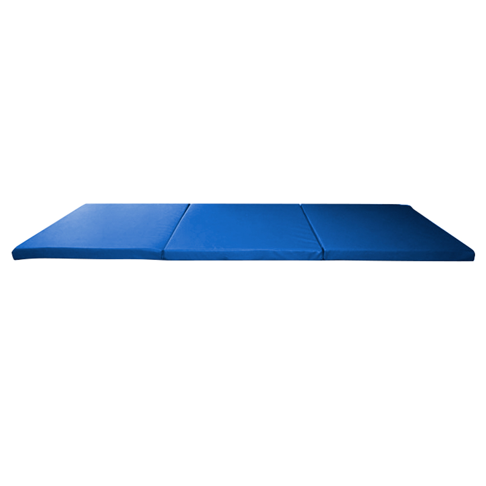 InSPORTline Pliago 180x60x5 faltbare Gymnastikmatte blau