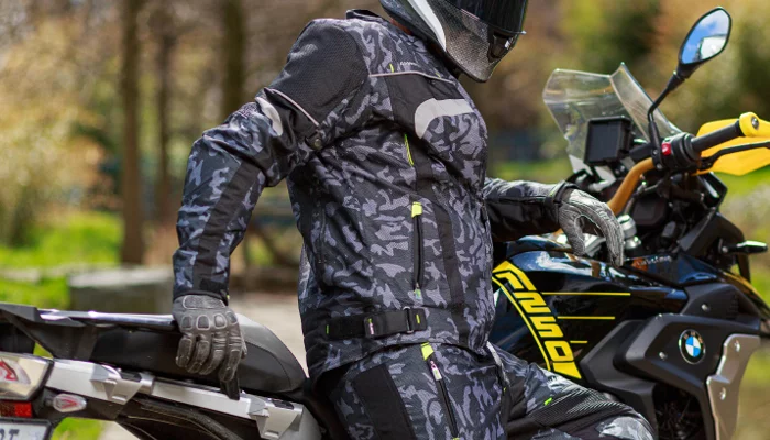 Herren textil Motorradjacken - Sondergangebote, Ausverkauf