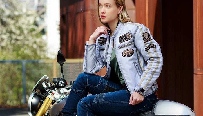 Damen textil Motorradjacken - Outlet