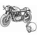 Ausrüstung für Cafe Racer - Outlet