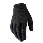 Rad- und Motocross-Handschuhe für Frauen 100% Brisker Women's schwarz/grau