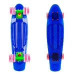 Penny board WORKER Transpy 400 22" mit leuchtenden Rädern