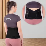 Neoprengürtel inSPORTline Waistrim - schwarz