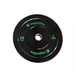 Gummischeibe inSPORTline Bumper Plate Lite 10 kg 50 mm