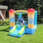 Aufblasbare Burg Doktor Dolphin Ballon 72016