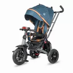 Kinderdreirad mit Führungsstange Coccolle Pianti - True Blue