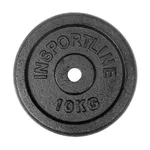 inSPORTline Hantel-Stahlgewichtsscheibe 10 kg