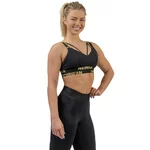 Nebbia INTENSE Iconic 844 Damen Sport-BH mit Verstärkung - Schwarz/Gold