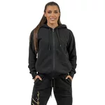 Damen-Kapuzenpulli Nebbia INTENSE Signature 845 - schwarz