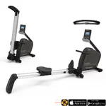 inSPORTline RW60 Rudertrainer - schwarz
