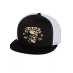 Kappe BLACK HEART Devil Skull Trucker WHT - weiß