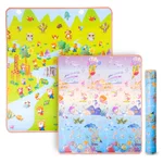 Rollende Kindermatte inSPORTline Lhotino 150x180x1,5 cm - Řeka/Oceán