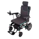 inSPORTline Hawkie Evo II Elektrorollstuhl mit verstellbarer Rückenlehne 700W - grün