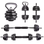 Zement-Hantelset inSPORTline ON-X 6in1 40 kg