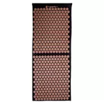inSPORTline AKU-1000 Akupressurmatte 125 x 50 cm - černá-mocha mousse