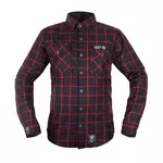W-TEC Black Heart Respector II Hemd - černá s červeným pruhem