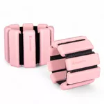 Fitnessgewichte für Knöchel und Handgelenk inSPORTline Brace 2x0,5 kg - rosa