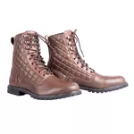W-TEC Leocia Braun Damen-Moto-Stiefel - braun