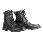 W-TEC Leocia Schwarz Damen-Moto-Stiefel - schwarz