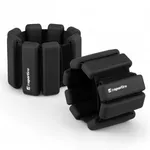 Fitnessgewichte für Knöchel und Handgelenk inSPORTline Brace 2x0,5 kg - schwarz