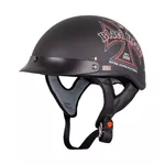 W-TEC Black Heart V531 Iron Cross Motorradhelm - schwarz