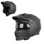 W-TEC Badalone Modular-Helm - mattschwarz