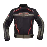 W-TEC Rovin Sommer-Motojacke - černo-zeleno-červená