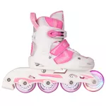 Kinderrollschuhe inSPORTline Caneto mit LED-Vorderrädern