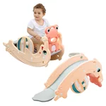 Kinderrutsche und Schaukel 3in1 inSPORTline Frofino - orange