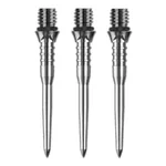 Mission Titan Pro Ti Conversion Points Gerillt Silber 26 mm 3 Stück