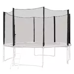 Spartan 244 cm - Schutznetz zum Trampolin ohne Stangen – für 6 Stangen