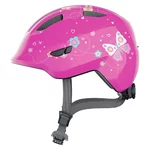 Kinderfahrradhelm Abus Smiley 3.0 - Rosa Schmetterling