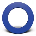 Bull's Plain PU-Umrandung - blau