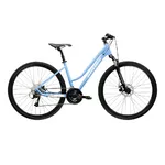 Damen Crossrad Kross Evado 3.0 28" Gen 007 - modrá / bílá / lesk