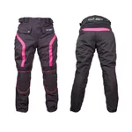 W-TEC Durmanes Damen-Moto-Hose - schwarz-rosa