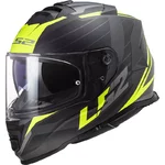 Motorradhelm LS2 FF800 Storm II Nerve Matt H-V Gelb