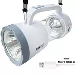 Trixline TR 988L wiederaufladbare Hand-Taschenlampe