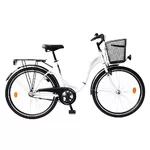 Stadtfahrrad Reactor Swan 26" Untersetzer - Modell 2025 - weiß
