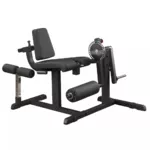 Ausfallschritte und Ausfallschritte im Sitzen Body-Solid GCEC340 schwarz