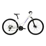 Damen Crossrad Kross Evado 4.0 28" Gen 007 - šedá / námořnická modrá / lesk