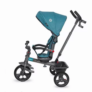 Kinderdreirad mit Führungsstange Coccolle Primo - magenta