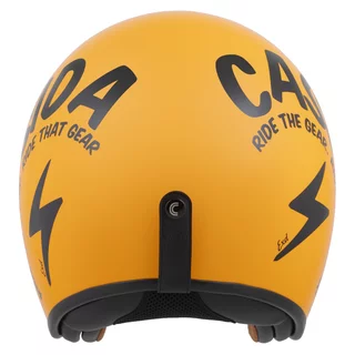 Motorradhelm Cassida Oxygen Gear 2.0 gelb/schwarz