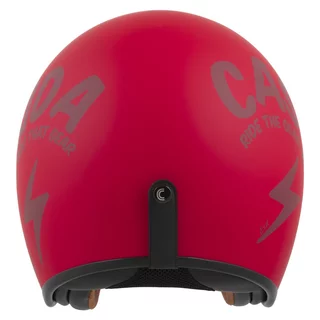 Cassida Oxygen Gear 2.0 Motorradhelm rot matt/dunkelrot