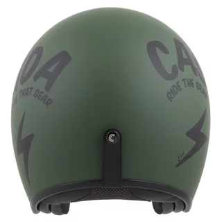 Cassida Oxygen Gear 2.0 Motorradhelm grün matt/schwarz