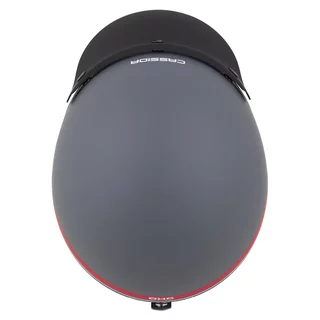 Motorradhelm Cassida Oxygen Jawa OHC 2.0 grau matt/rot/schwarz/weiß