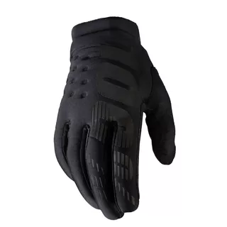 Rad- und Motocross-Handschuhe für Frauen 100% Brisker Women's schwarz/grau