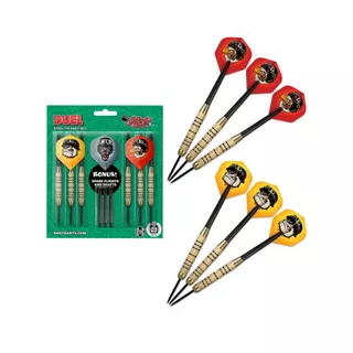 Schrot Duell Messing plattiert Wert Bereich Stahl 6pcs