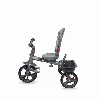 Kinderdreirad mit Führungsstange Coccolle Primo - magenta